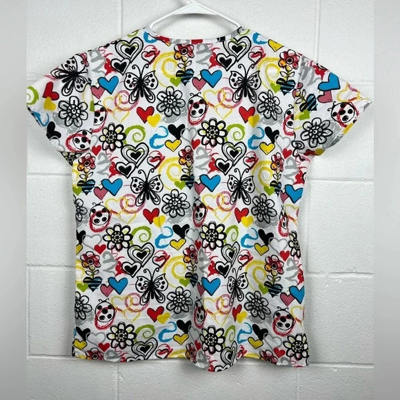 Super Cute Colorful MetroScrubs Size S - Picture 4 of 6